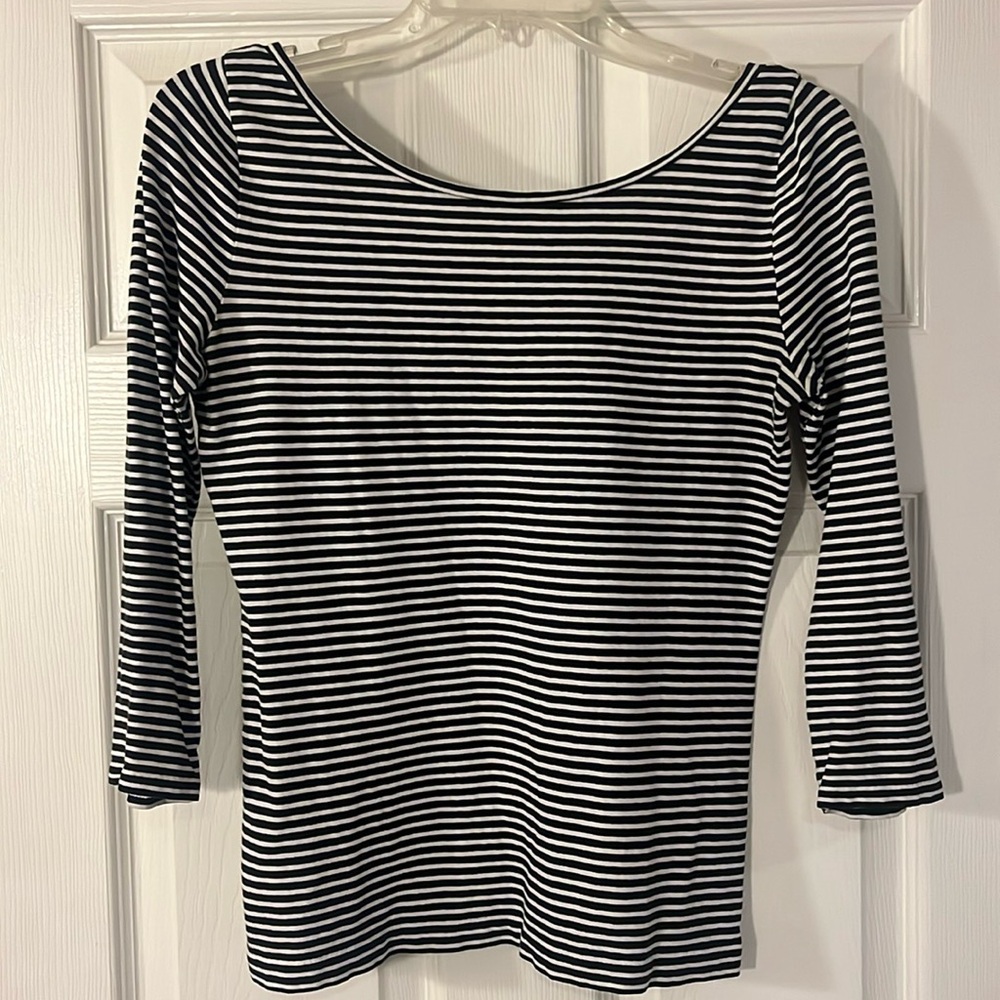 Boatneck 3/4 Sleeve Tee
